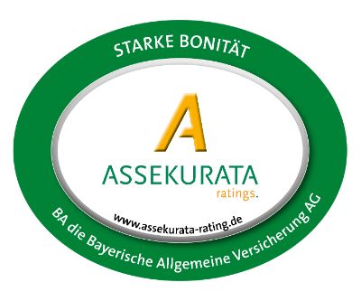 Assekurata-Auszeichnung: Starke Bonität für BA die Bayerische Allgemeine Versicherung